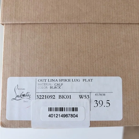 Christian Louboutin Elegant White and Red Intimates - Picture 7 of 7